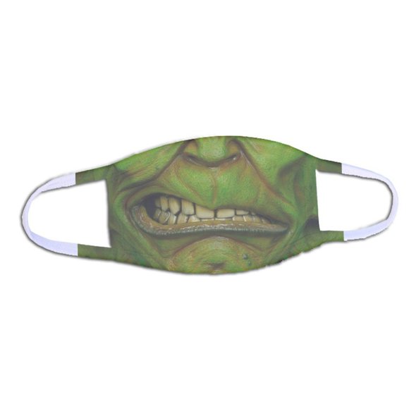 Hulk Face Covering Mask - Non-Medical 100%… - Picture 1 of 1